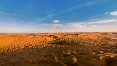 巴丹吉林沙漠绿洲