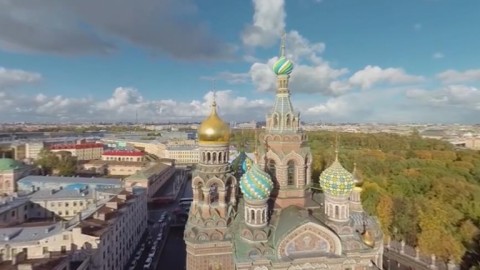 俄罗斯圣彼得堡基督救世主教堂